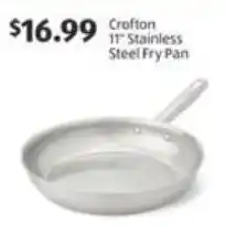 Aldi Crofton 11" Stainless Steel Fry Pan offer
