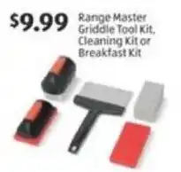 Aldi Range Master Griddle Tool Kit, Cleaning Kit or Breakfast Kit offer