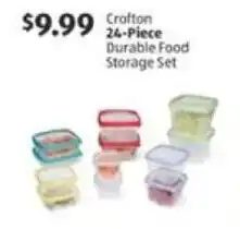 Aldi Crofton 24-Piece Durable Food Storage Set offer