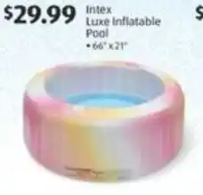 Aldi Intex Luxe Inflatable Pool offer