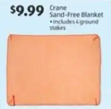 Aldi Crane Sand-Free Blanket offer