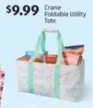 Aldi Crane Foldable Utility Tote offer