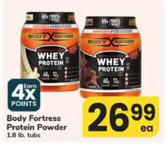 Safeway Body Fortress Protein Powder offer