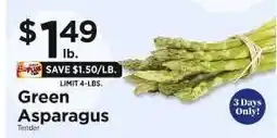 ShopRite Green Asparagus offer