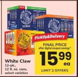 Safeway White Claw offer