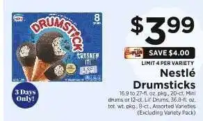 ShopRite Nestle Drumsticks offer
