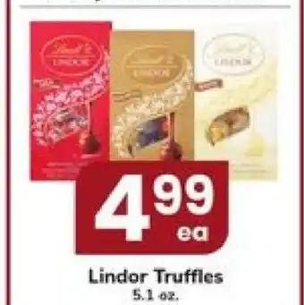 Safeway Lindor Truffles offer