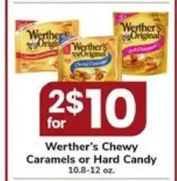 Safeway Werther's Chewy Caramels or Hard Candy offer