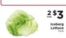 ShopRite Iceberg Lettuce offer