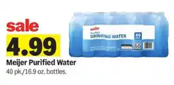 Meijer Meijer Purified Water offer