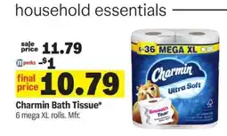 Meijer Charmin Bath Tissue offer