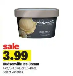 Meijer Hudsonville Ice Cream offer