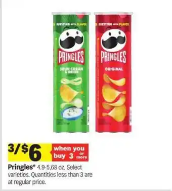 Meijer Pringles offer