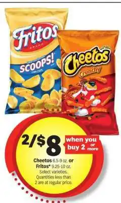 Meijer Cheetos or Fritos offer