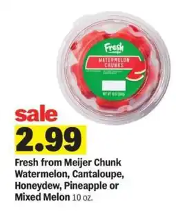 Meijer Fresh from Meijer Chunk offer