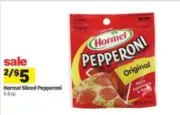 Meijer Hormel Sliced Pepperoni offer