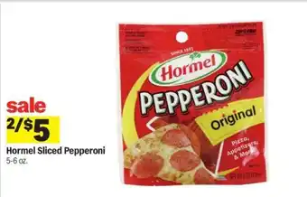 Meijer Hormel Sliced Pepperoni offer