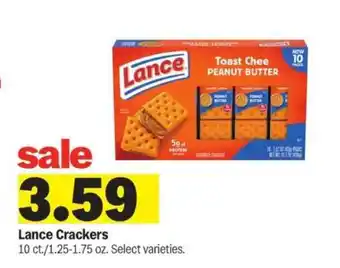 Meijer Lance Crackers offer
