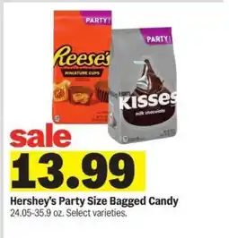 Meijer Hershey's Party Size Bagged Candy offer