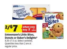 Meijer Entenmann's Little Bites, Donuts or Baker's Delights offer
