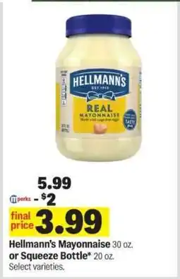 Meijer Hellmann's Mayonnaise offer