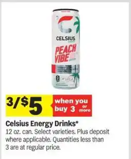 Meijer Celsius Energy Drinks offer