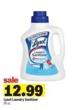 Meijer Lysol Laundry Sanitizer offer