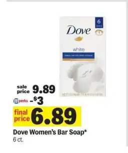 Meijer Dove Women's Bar Soap offer
