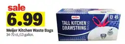 Meijer Meijer Kitchen Waste Bags offer