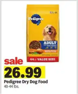Meijer Pedigree Dry Dog Food offer