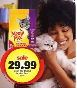 Meijer Meow Mix Original Dry Cat Food offer