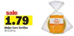 Meijer Meijer Corn Tortillas offer