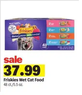 Meijer Friskies Wet Cat Food offer