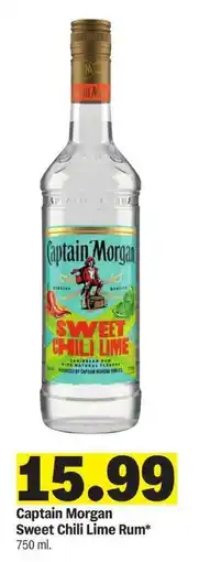 Meijer Captain Morgan Sweet Chili Lime Rum offer