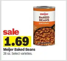 Meijer Meijer Baked Beans offer