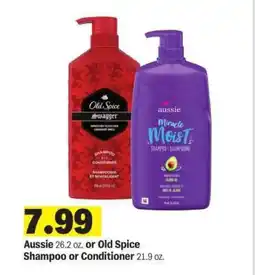 Meijer Aussie or Old Spice Shampoo or Conditioner offer