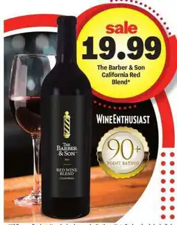 Meijer The Barber & Son California Red Blend offer