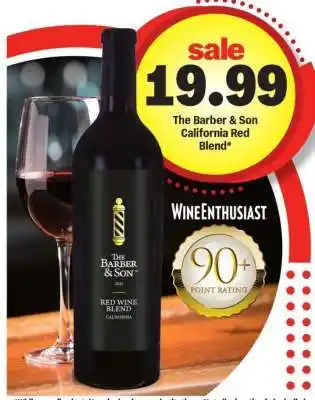 Meijer The Barber & Son California Red Blend offer