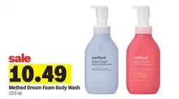 Meijer Method Dream Foam Body Wash offer