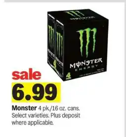 Meijer Monster offer