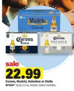Meijer Corona, Modelo, Heineken or Stella Artois offer