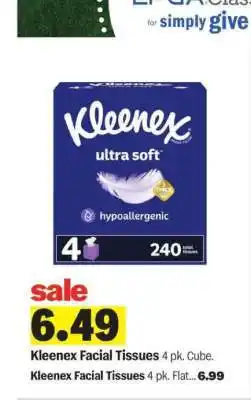 Meijer Kleenex Facial Tissues offer