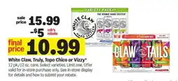 Meijer White Claw, Truly, Topo Chico or Vizzy offer
