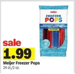 Meijer Meijer Freezer Pops offer