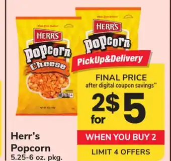 ACME Herr's Popcorn offer