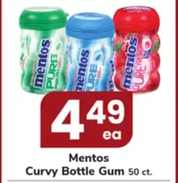 ACME Mentos Curvy Bottle Gum offer