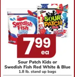 ACME Sour Patch Kids or Swedish Fish Red White & Blue offer