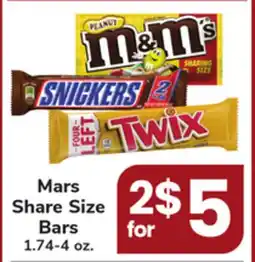 ACME Mars Share Size Bars offer