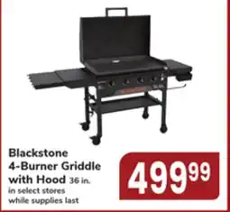 ACME Blackstone 4-Burner Griddle with Hood offer
