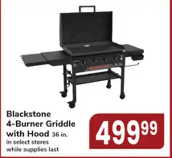 ACME Blackstone 4-Burner Griddle with Hood offer